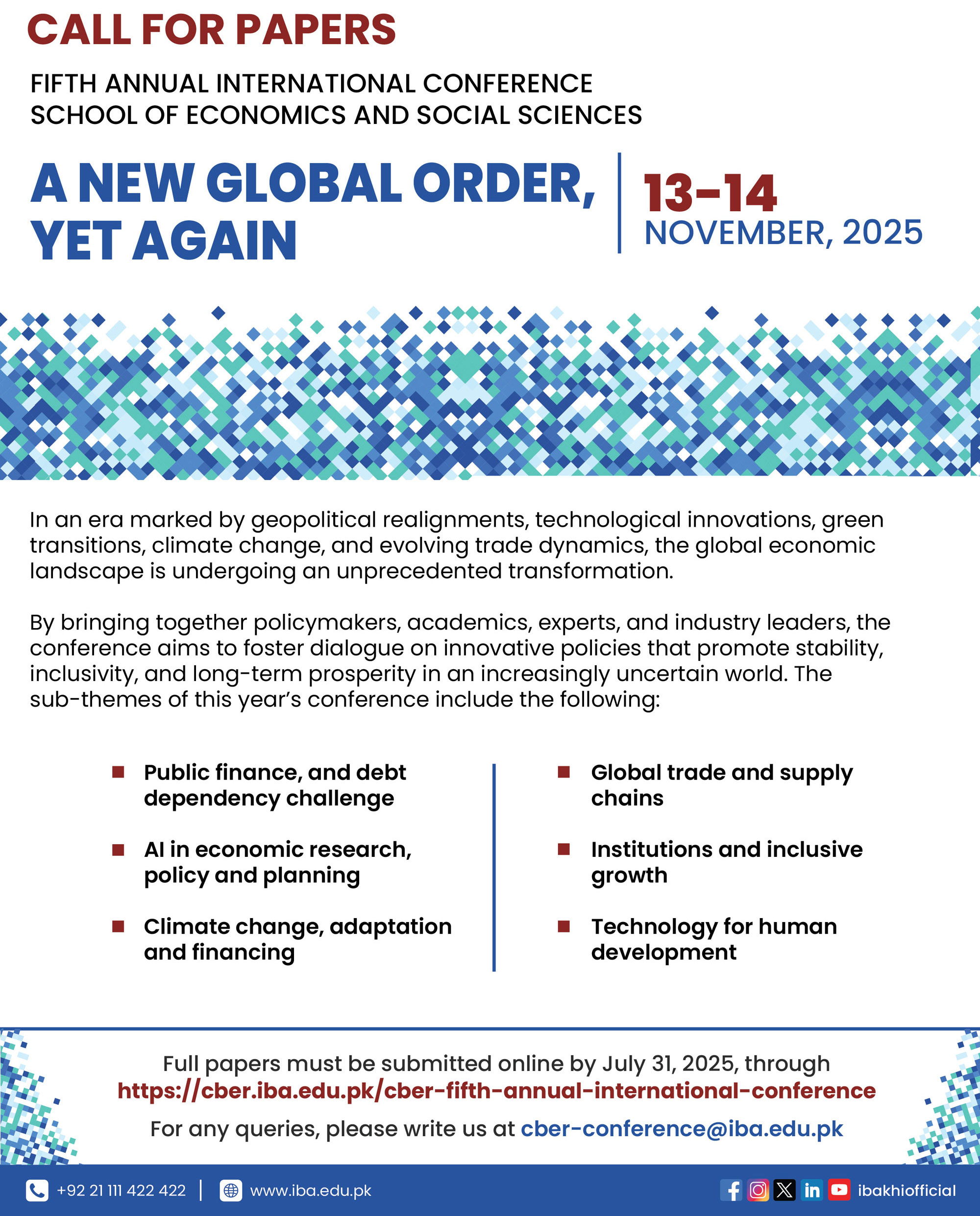 Call for Papers