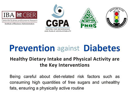 CBER IBA is actively collaborating with PNDS, CGPA, and the Diabetes Association of Pakistan